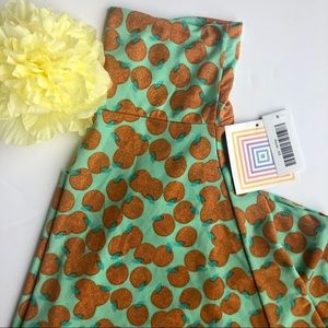 NWT - LuLaRoe Orange 🍊 Azure Skirt - Size XS